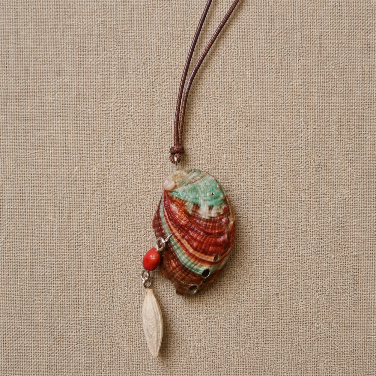 Colorful Shell Pendant