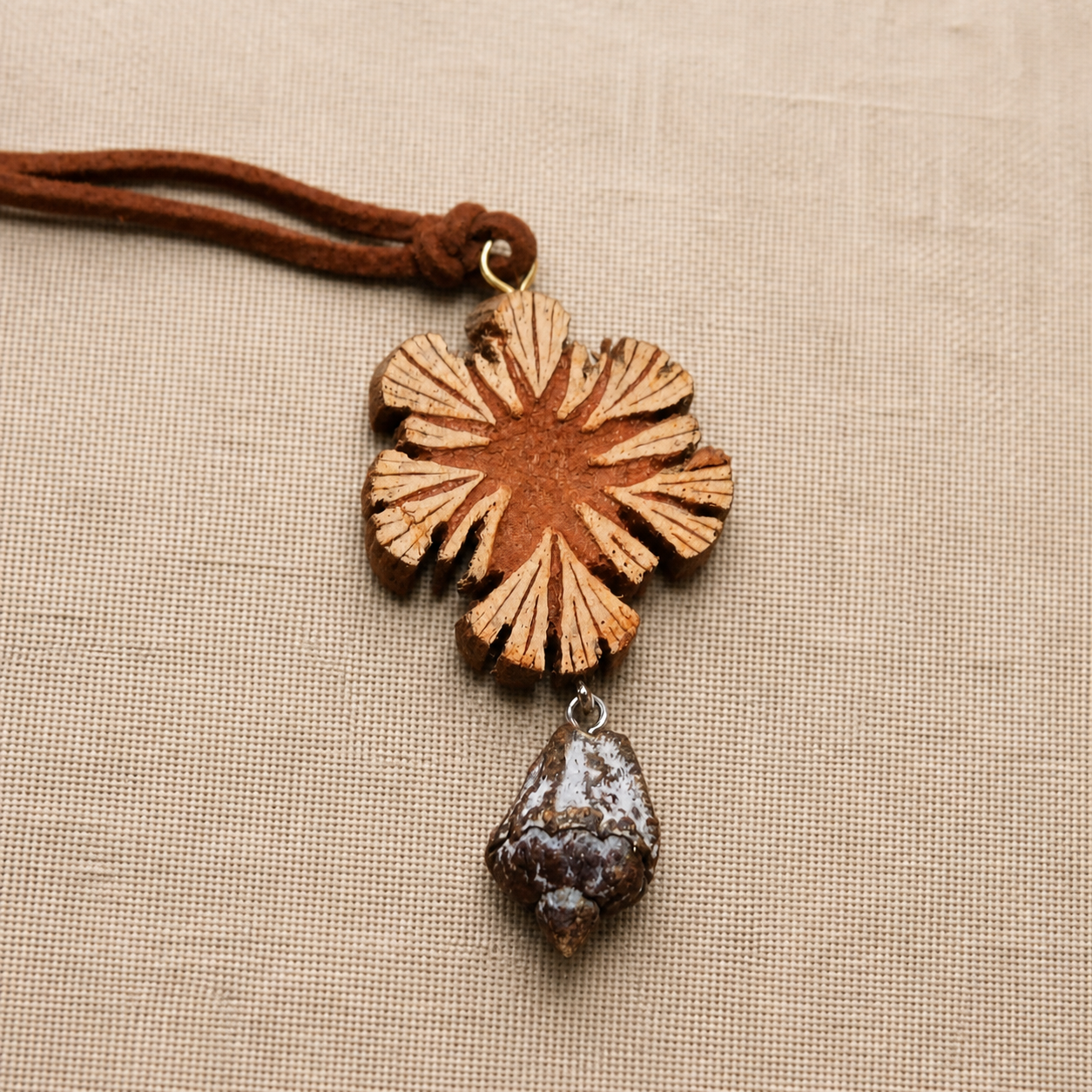Floral Pod Pendant